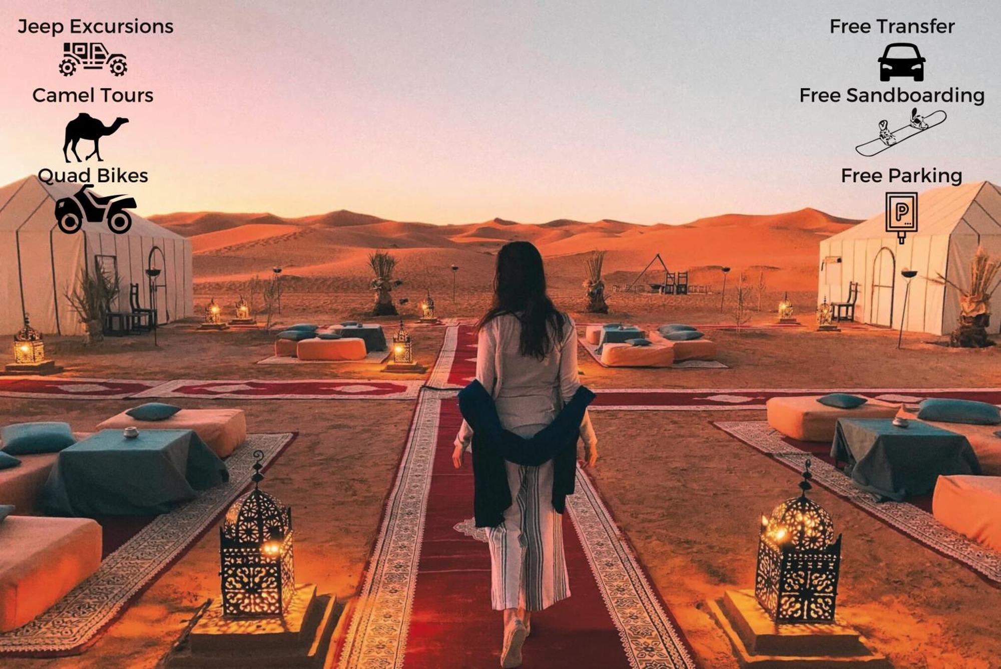 Luxurious Merzouga Desert Camps Hotel Екстериор снимка